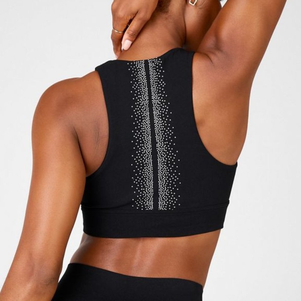 NWT Fabletics Oaklyn Reflective SculptKnit® Bra sz S